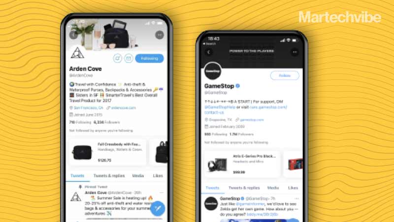 Twitter Debuts New Ad Features Ahead Of eCommerce Push