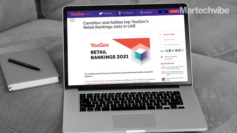 Carrefour, Adidas Top YouGov’s Retail Rankings 2021 in UAE