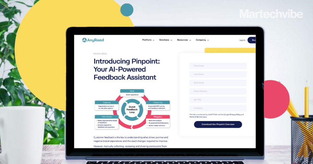 AnyRoad Launches Pinpoint