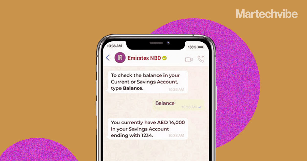 Emirates NBD Elevates WhatsApp Banking Service