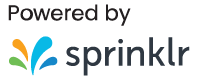 CX huddle Sprinklr logo