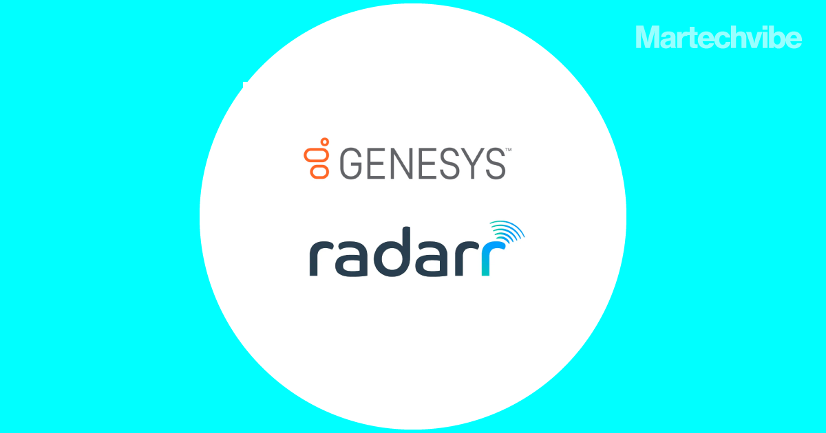 Genesys to Acquire Radarr Technologies