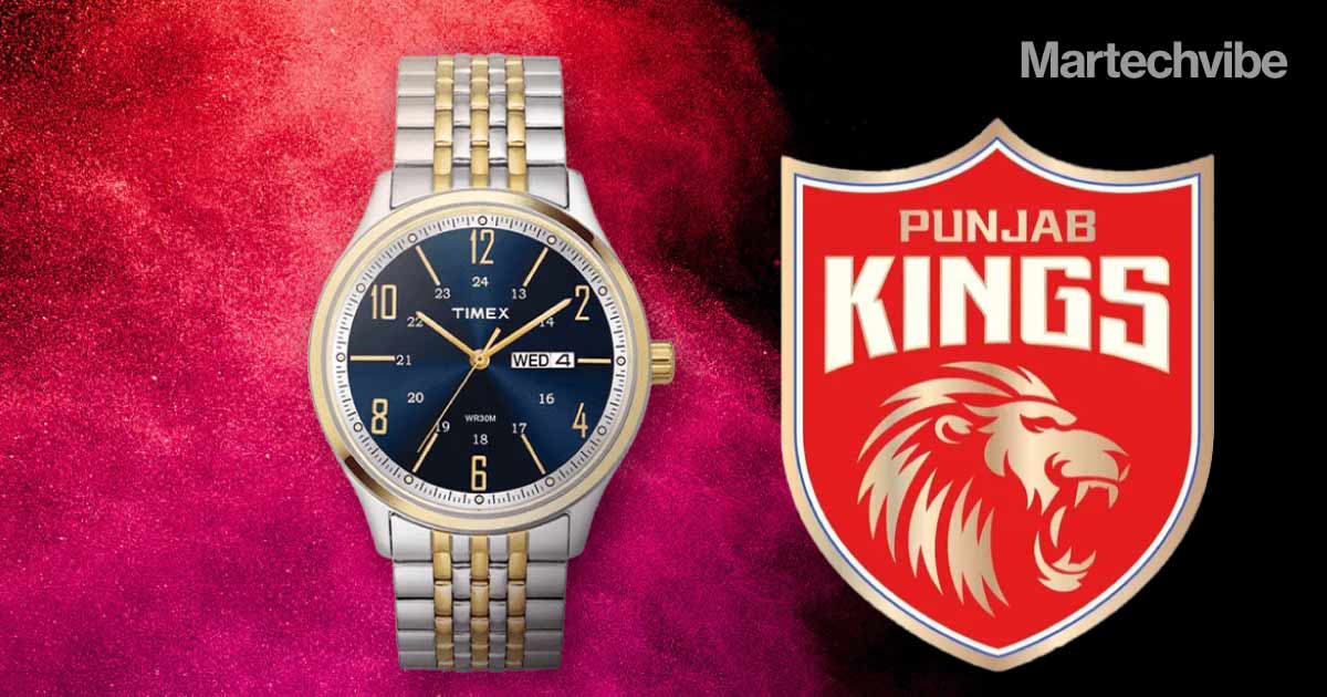 Timex Partners with IPL Team Punjab Kings