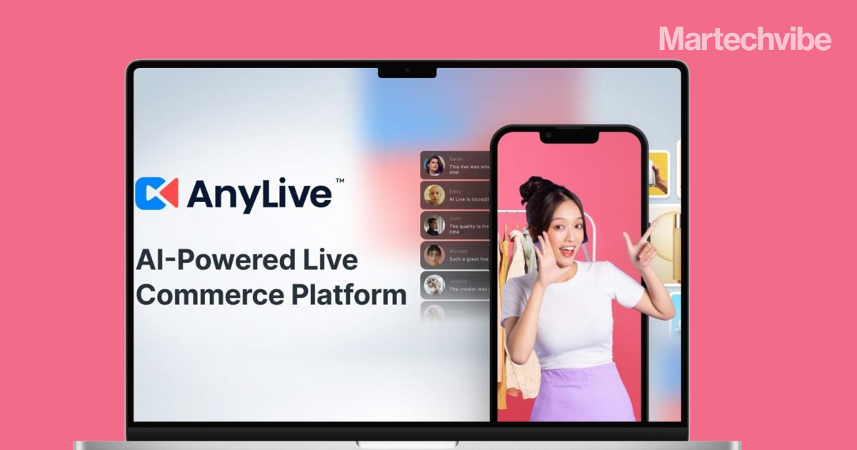 AnyMind Group Launches GenAI-powered Live Commerce Platform