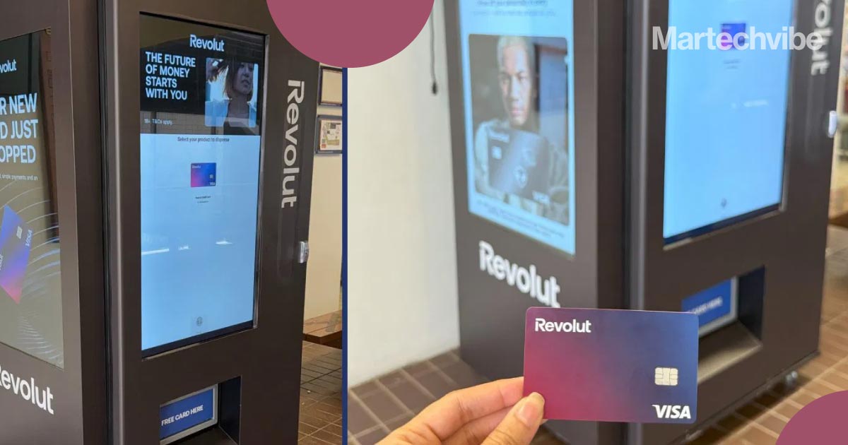 Revolut Launches Debit Card Vending Machine