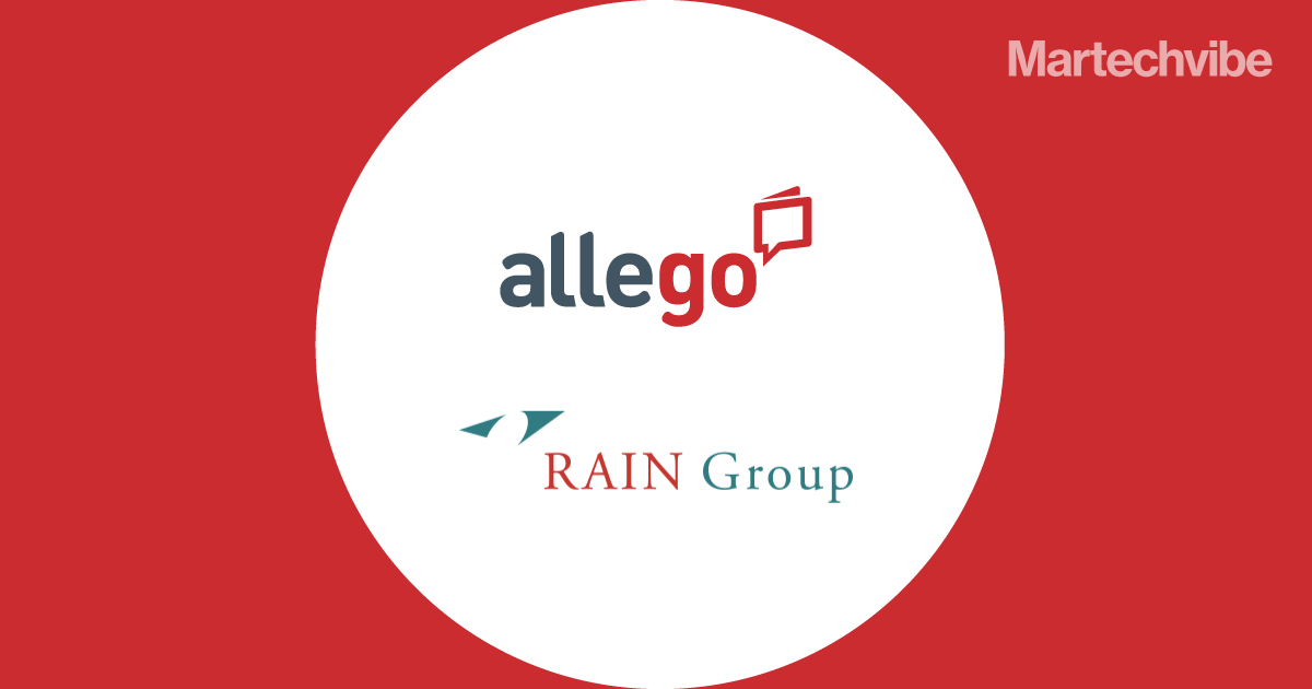 Allego, RAIN Group Unveil Research on Sales Performance