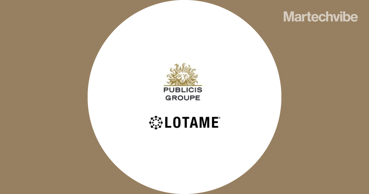 Publicis Groupe to Acquire Lotame, to be Part of Epsilon