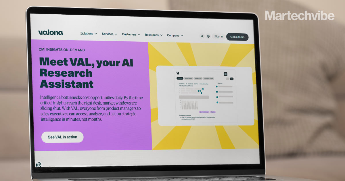 Valona Unveils VAL 3.0 to Turn Market Insights into Advantage