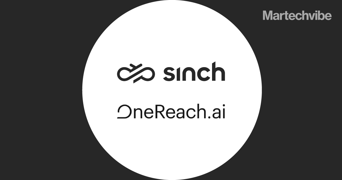 Sinch Partners with OneReach.ai