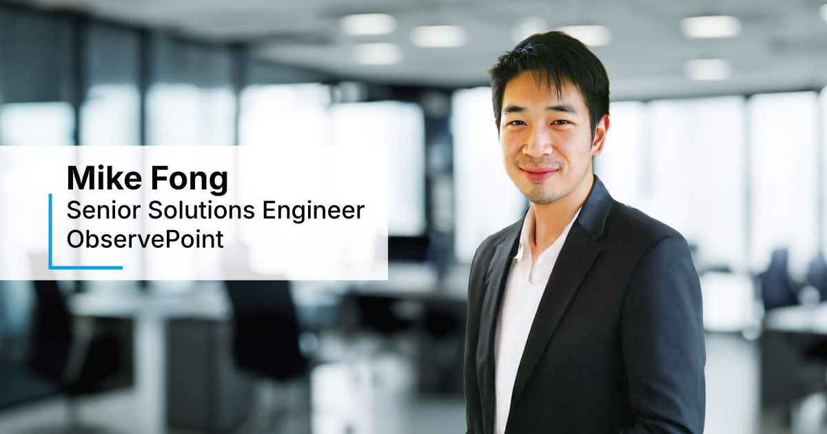 In Conversation with Mike Fong at ObservePoint