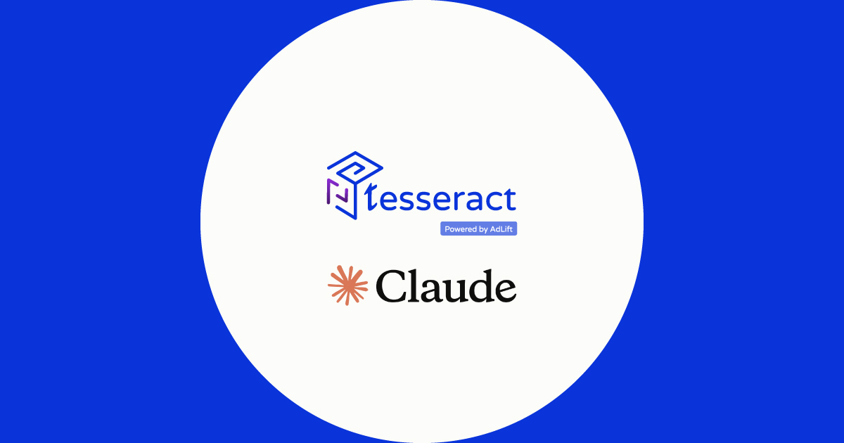 AdLift's Tesseract Launches Claude AI Integration and AI Traffic Analytics