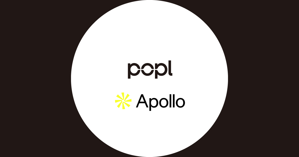 Popl, Apollo.io Partner to Power the Data Layer of In-Person Events