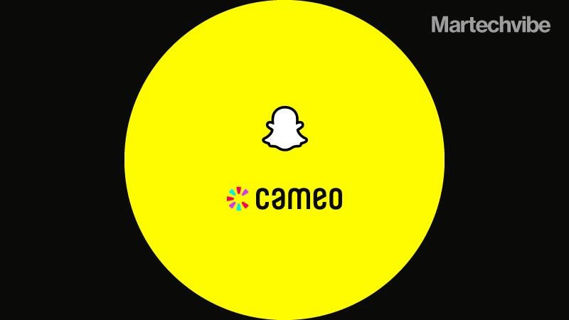 Snap Announces Ad Partnership With Cameo