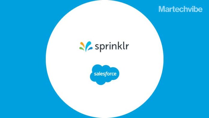 Sprinklr Partners with Salesforce