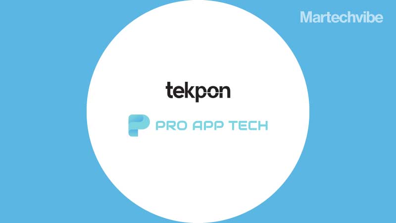 Tekpon Announces Partnership With Pro Application Tech