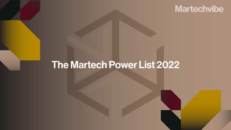 Martechvibe To Unveil The Martech Power List With WebEngage & Epsilon