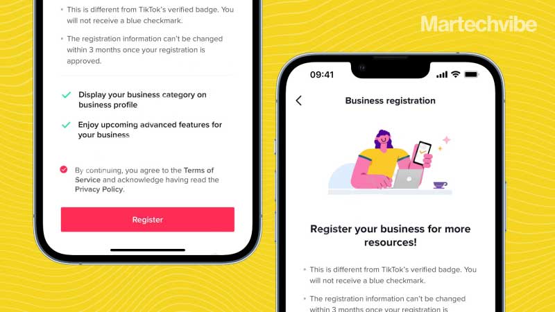 TikTok Is Testing a New Business Registration Feature